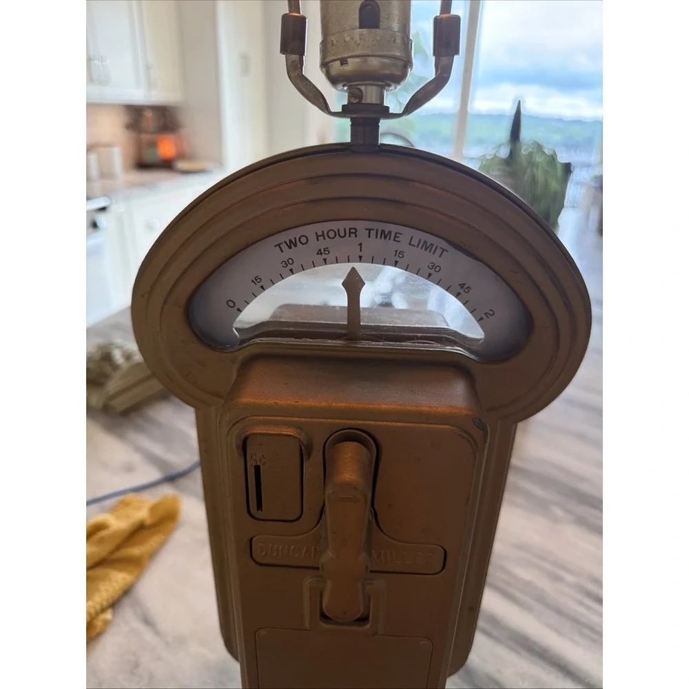 Vintage Duncan Miller Parking Meter Lamp Steampunk Industrial OLA0056